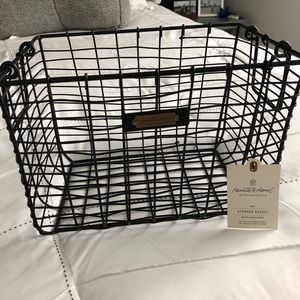 HEARTH & HAND WITH MAGNOLIA WIRE STORAGE BASKET